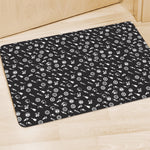 Motorcycle Parts Pattern Print Polyester Doormat