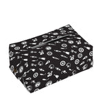 Motorcycle Parts Pattern Print Rectangle Tissue Box Cover