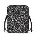 Motorcycle Parts Pattern Print Rectangular Crossbody Bag