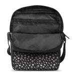 Motorcycle Parts Pattern Print Rectangular Crossbody Bag