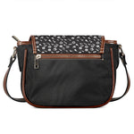 Motorcycle Parts Pattern Print Saddle Bag