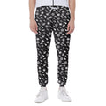 Motorcycle Parts Pattern Print Joggers