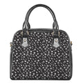 Motorcycle Parts Pattern Print Shoulder Handbag