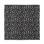 Motorcycle Parts Pattern Print Silk Bandana