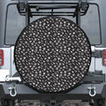 Motorcycle Parts Pattern Print Tire Cover