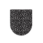 Motorcycle Parts Pattern Print Toilet Lid Cover