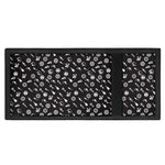 Motorcycle Parts Pattern Print Trifold Wallet