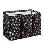 Motorcycle Parts Pattern Print Utility Tote Bag