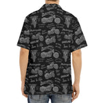 Motorcycle Quote Pattern Print Aloha Shirt