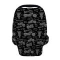 Motorcycle Quote Pattern Print Baby Seat Cover