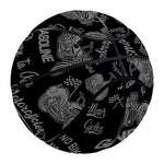 Motorcycle Quote Pattern Print Basketball