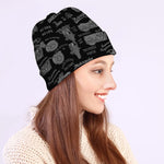 Motorcycle Quote Pattern Print Beanie