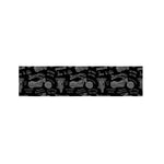 Motorcycle Quote Pattern Print Bed Runner