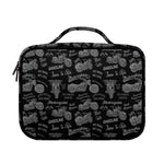 Motorcycle Quote Pattern Print Briefcase Bible Bag