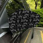 Motorcycle Quote Pattern Print Car Side Mirror Covers
