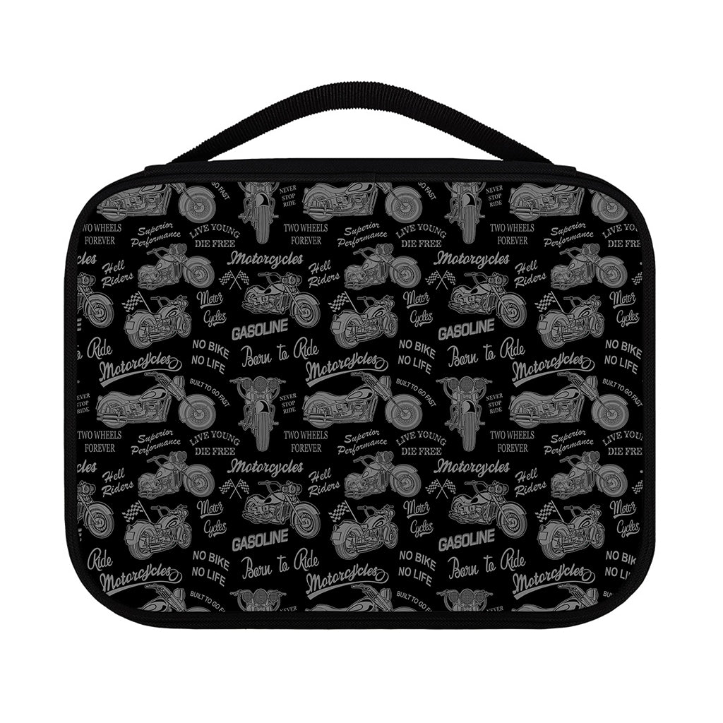 Motorcycle Quote Pattern Print Classic Bible Case
