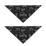 Motorcycle Quote Pattern Print Dog Bandana