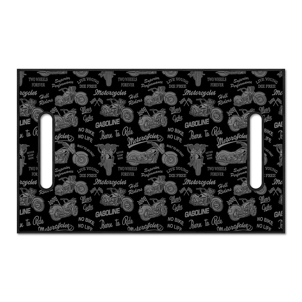 Motorcycle Quote Pattern Print Golf Cart Seat Cover