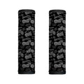 Motorcycle Quote Pattern Print Handle Covers