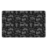 Motorcycle Quote Pattern Print Polyester Doormat