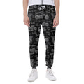 Motorcycle Quote Pattern Print Joggers