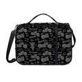 Motorcycle Quote Pattern Print Shoulder Strap Bible Bag