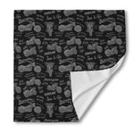 Motorcycle Quote Pattern Print Silk Bandana