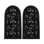 Motorcycle Quote Pattern Print Skillet Handle Cover