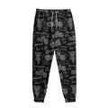 Motorcycle Quote Pattern Print Sweatpants