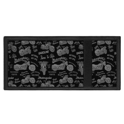 Motorcycle Quote Pattern Print Trifold Wallet