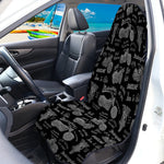 Motorcycle Quote Pattern Print Waterproof Car Seat Cover
