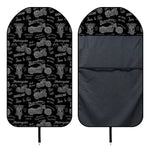 Motorcycle Quote Pattern Print Waterproof Car Seat Cover