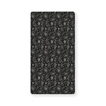Motorcycle Words Pattern Print Baby Crib Sheet