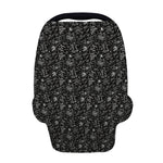 Motorcycle Words Pattern Print Baby Seat Cover