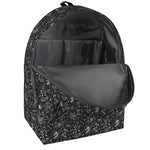Motorcycle Words Pattern Print Backpack