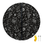 Motorcycle Words Pattern Print Basketball