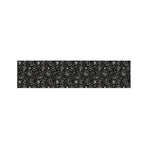 Motorcycle Words Pattern Print Bed Runner