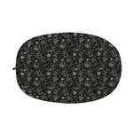 Motorcycle Words Pattern Print Car Side Mirror Covers