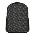Motorcycle Words Pattern Print Casual Backpack