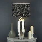 Motorcycle Words Pattern Print Drum Lamp Shade