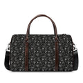 Motorcycle Words Pattern Print Duffel Bag