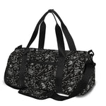 Motorcycle Words Pattern Print Gym Bag