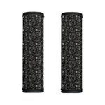 Motorcycle Words Pattern Print Handle Covers