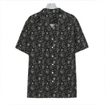 Motorcycle Words Pattern Print Hawaiian Shirt