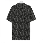 Motorcycle Words Pattern Print Hawaiian Shirt