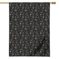 Motorcycle Words Pattern Print House Flag