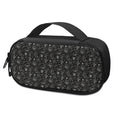 Motorcycle Words Pattern Print Portable Cooler Travel Case