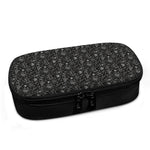 Motorcycle Words Pattern Print Insulin Cooler Travel Case
