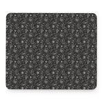 Motorcycle Words Pattern Print Mouse Pad
