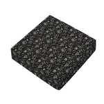 Motorcycle Words Pattern Print Outdoor Seat Cushion Cover